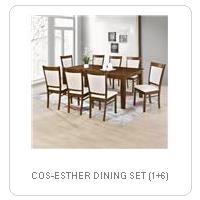 COS-ESTHER DINING SET (1+6)